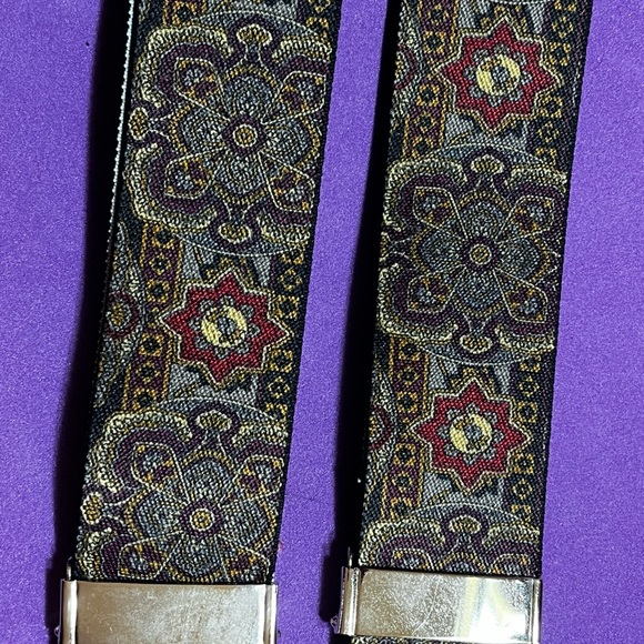 British Belt Company England Men's Print Pattern Suspenders Braces - Picture 7 of 7